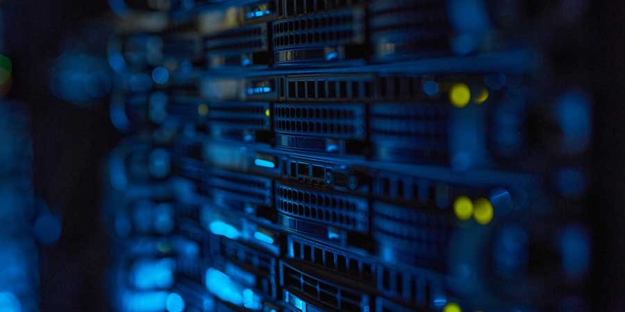 Server-Systeme im Rechenzentrum Hannover